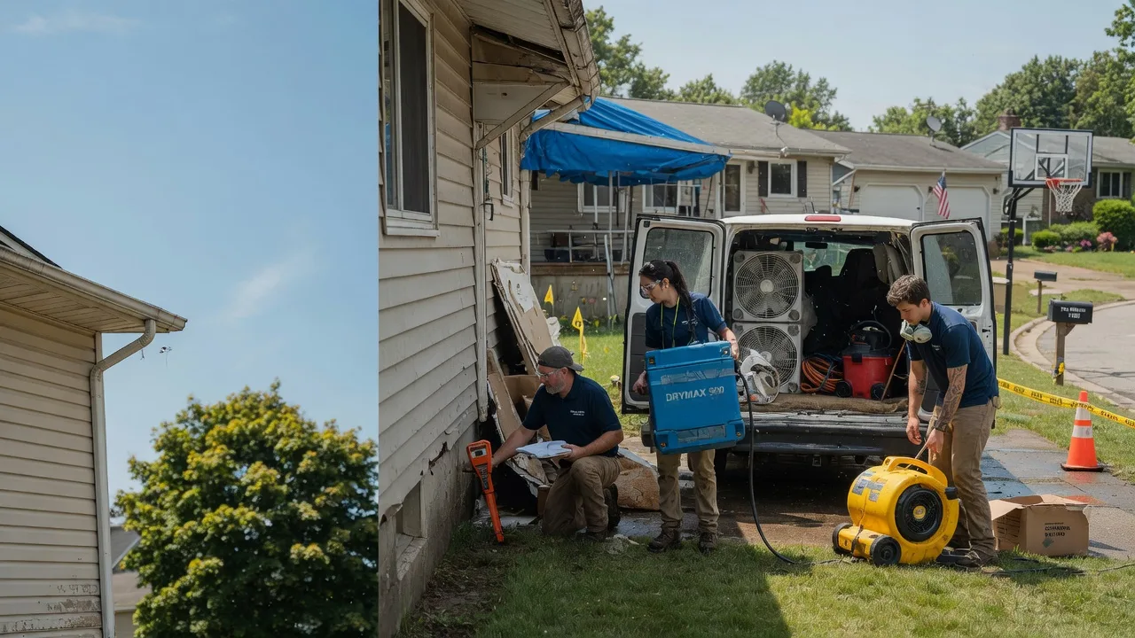Ceiling Leak Cleanup in Ponemah, MN near me